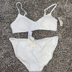 NWT Aerie White Bikini